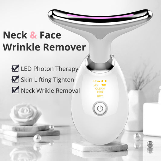 EMS neck massager

neck lifting massager

thermal neck tightening device

microcurrent neck massager

wrinkle remover massager